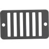 25533-001-010 Rectangular Grate W/ Screws(Gy)