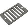 25533-001-010 Rectangular Grate W/ Screws(Gy)