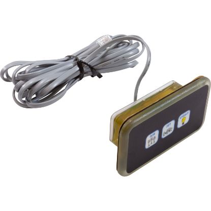 3-00-0142 Lx-Rmt 3 Button Aux.Panel