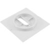 25597-000-120 Deck Jet (J-Style) Square Cover White