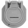 600-2207 Vac Lock 1 1/2"Mpt - Gray