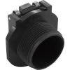 600-2201 Vac Lock 1 1/2"Mpt - Black