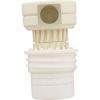 4-9-405 Zodiac High Flow Threaded Cleaning Head Light Cream