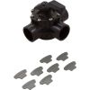 600-7200-CPVC 1 1/2"S Tru Seal 3-Way Diverter Valve Assy
