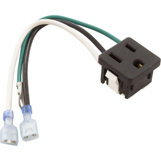 GLX-OUTLET-15A Outlet 120Vac/15A Snap-In