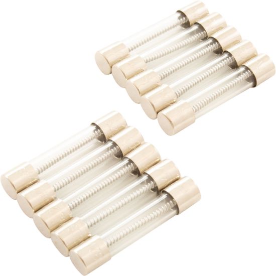 GLX-F20-10PK Kit-Fuse 20A 10 Pack GlassSlow BloAq Rite/1104