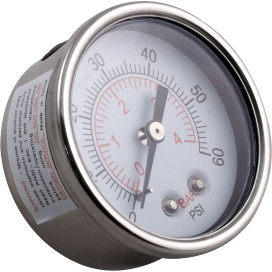 830-4000SS Pressure Gauge WW Clearwater II1/4