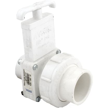 0125-15 Gate Valve 3 pc Magic 1-1/2"Union x 1-1/2"spg 100psi