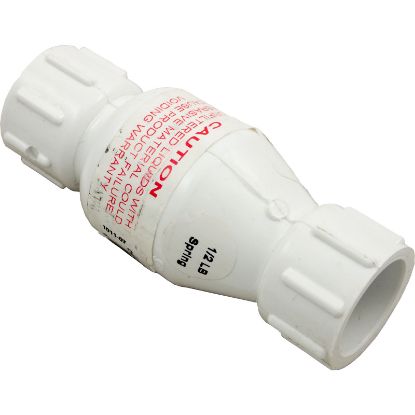101107 Check Valve Spring Flo Control 3/4" Slip 1/2 lb Water