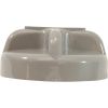 7000-102 Knob Dimension One Selector Valve Skirted Gray