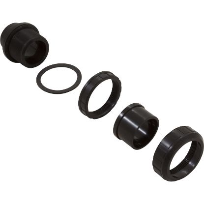 WCW04006BLK Bulkhead Assembly Waterco Micron SM 2"