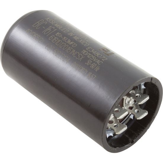 BC-161 BC-161 Start  motor Capacitor   161-193 MFD 115v 1-7/16