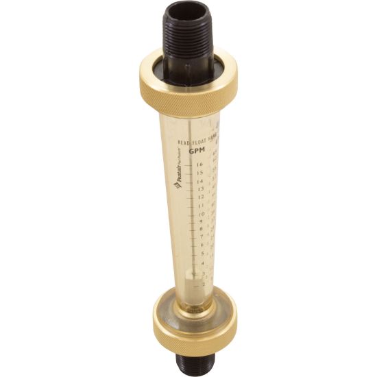 LDF359N Flow Meter Pentair 2-16 gpm3/4" Nylon Thd End Small Body