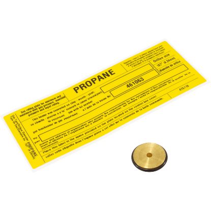 461063 Conversion Kit Pentair MasterTemp 125 Nat. to LP