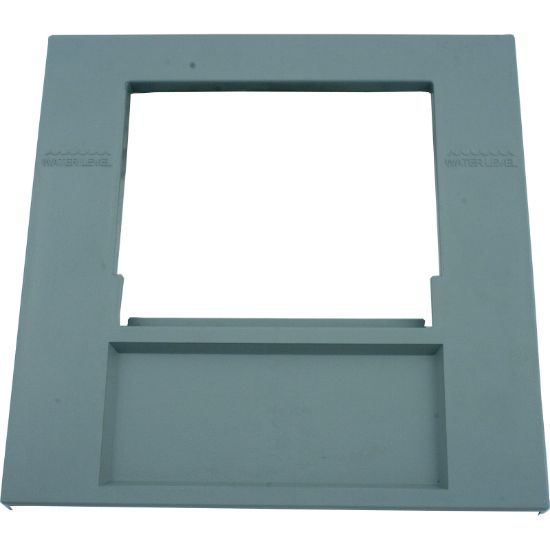 519-9017 Skimmer Escutcheon Waterway 50/100 Sq Ft Single Port Gray