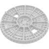 516215 Skimmer Lid Pentair/PacFab Bermuda 9-3/16
