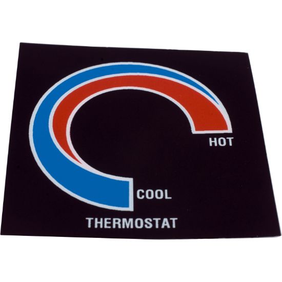 48-02440 Thermostat Label Therm Products