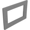 25540-001-010 Skimmer Faceplate CMP In-Ground Gray