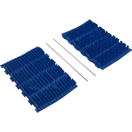 SK3016BL BrushAqua ProductsRubber EZBlue12"2 Brushes2 Pins