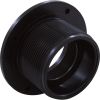 542419 Wall Fitting Gunite Std Body 1-1/2"mpt x 1-1/2"spg Blk