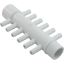 672-0410 Manifold 3/8" Barb 12 Port 1" Slip x 1" Spigot