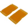 6101543-R2 PVC Brush Maytronics Dolphin Wave 65 Clear Orange Qty 2