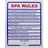 R230300 Sign Spa Rules 18