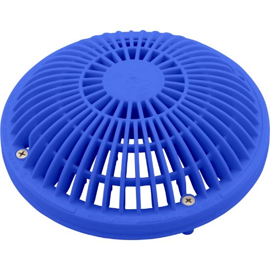 8MF104 Suction Cover AquaStar 8" Round Moflow and Mud Frame Blue