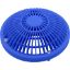 8MF104 Suction Cover AquaStar 8" Round Moflow and Mud Frame Blue