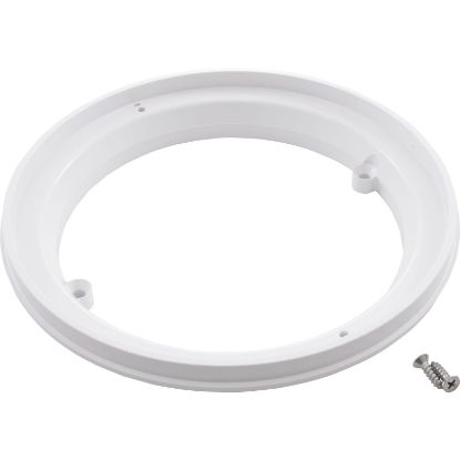 HC101 Adapter Collar 8" Round Adj Hayward Sump White