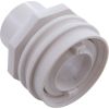 400-9190 Eyeball Fitting WW Flush Mount 1-1/2"Insider 2-1/4"fdWht