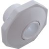 400-9180 Eyeball Fitting WW Econo 1"Insider 2-1/8"fd White