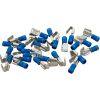 DV14-250P-M Disconnect Piggyback25 Pack 16-14AWG .250 Tab Blue