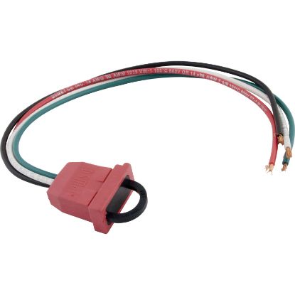 09-0022C-A Receptacle H-Q Pump 1 2 Speed Molded Red 14/4
