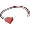 09-0022C-A Receptacle H-Q Pump 1 2 Speed Molded Red 14/4
