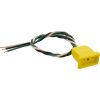 09-0018C-A Receptacle H-Q Ozone Molded Yellow 18/3