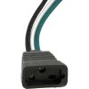 09-0041A Receptacle H-Q VH Molded 12/3 Black