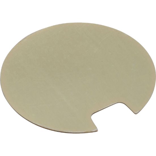 10-2321MPB Escutcheon BWG/HAI Slimline Air Ctrl 1" Flat Pol Brass