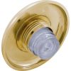 23326-PB Escutcheon BWG/GG Mini JetThdw/2Roto OrifSmthBrass/Clr