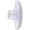 23326-WH EscutcheonBWG/GG Mini JetThdw/2Roto OrificeSmthWht/Clr