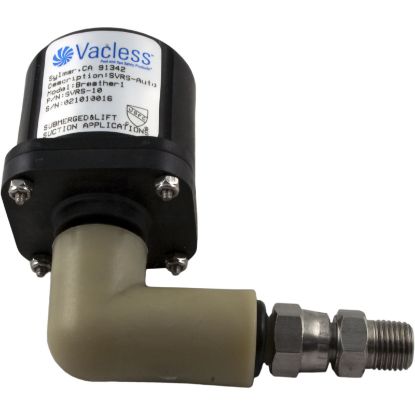 SVRS10 Vacuum Release Vacless SVRS Non-Adj Auto-Reset Ctr Thd