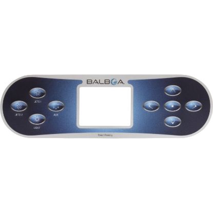 12512 Overlay HQ-BWG TP800 P1 P2 Aux Lt Digital blu/wht