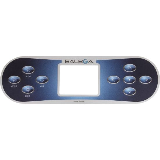 12512 Overlay HQ-BWG TP800 P1 P2 Aux Lt Digital blu/wht