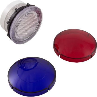 10000BB00000 Light Lens Kit O`Ryan 2-1/2"hs3-1/4"fdRed&Blue Reflector