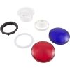 10000BB00000 Light Lens Kit O`Ryan 2-1/2"hs3-1/4"fdRed&Blue Reflector
