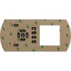 9916-101382 Overlay Gecko in.k600-AE1 Static 5OP 11 Button Holes