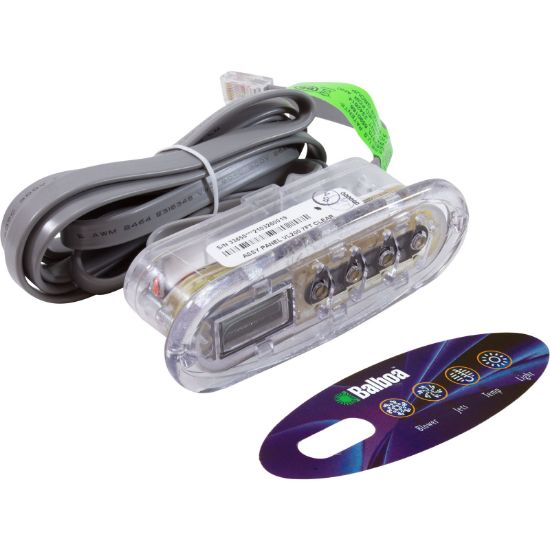 52144KIT Topside BWG VL200 Blower/Jets/Temp/Light LCD