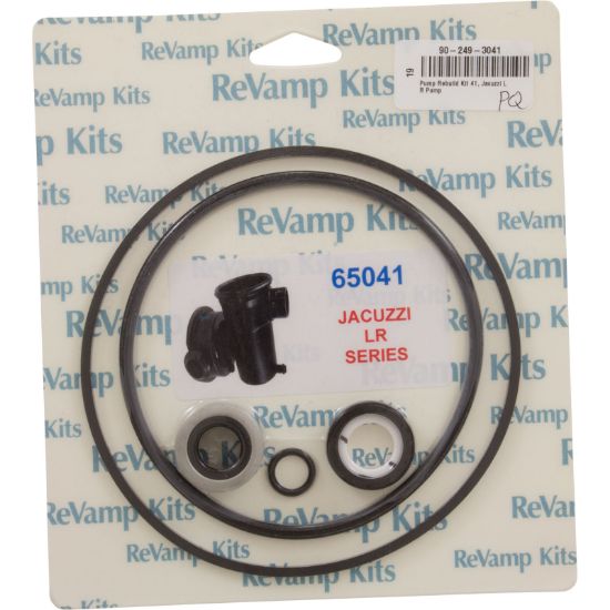 65041 Pump Rebuild Kit 41 Jacuzzi LR Pump
