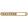 01560-368 Overlay Dimension One TSC-24/K-24 7 Button 2 Pump