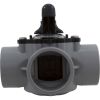 25933-201-000 Diverter Valve 2In S X 2.5In Sp 3-Way Gray